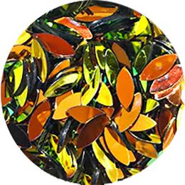 Nail Labo Hologram Prism Leaf Green S