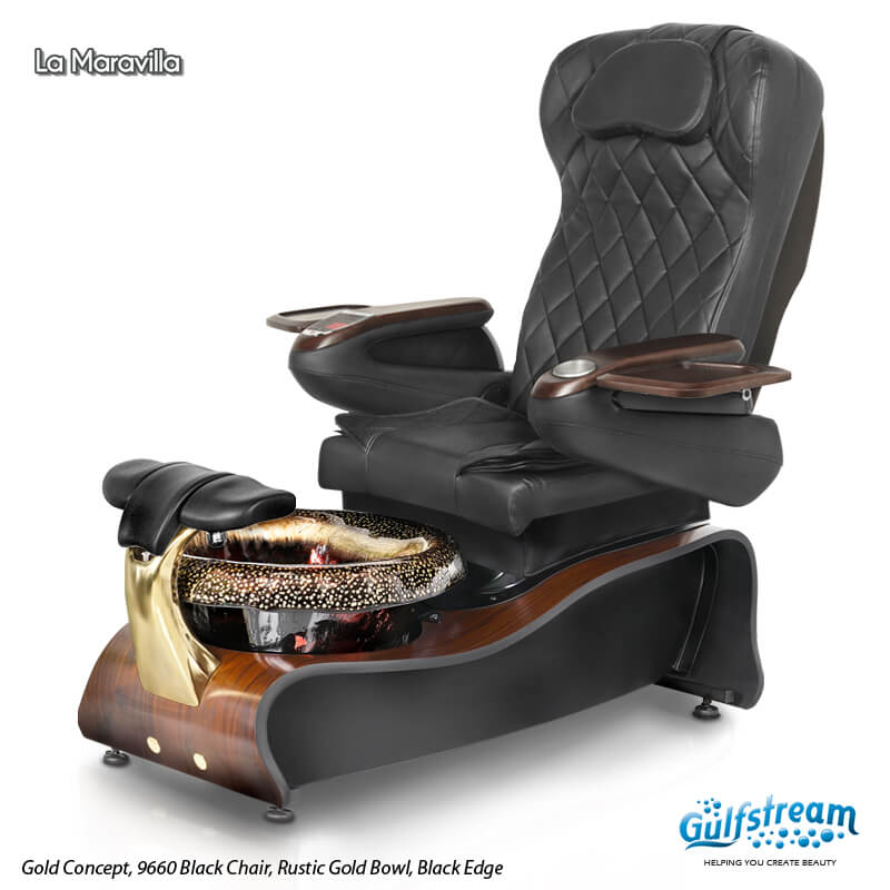 LA MARAVILLA Pedicure Spa Chair Gulfstream