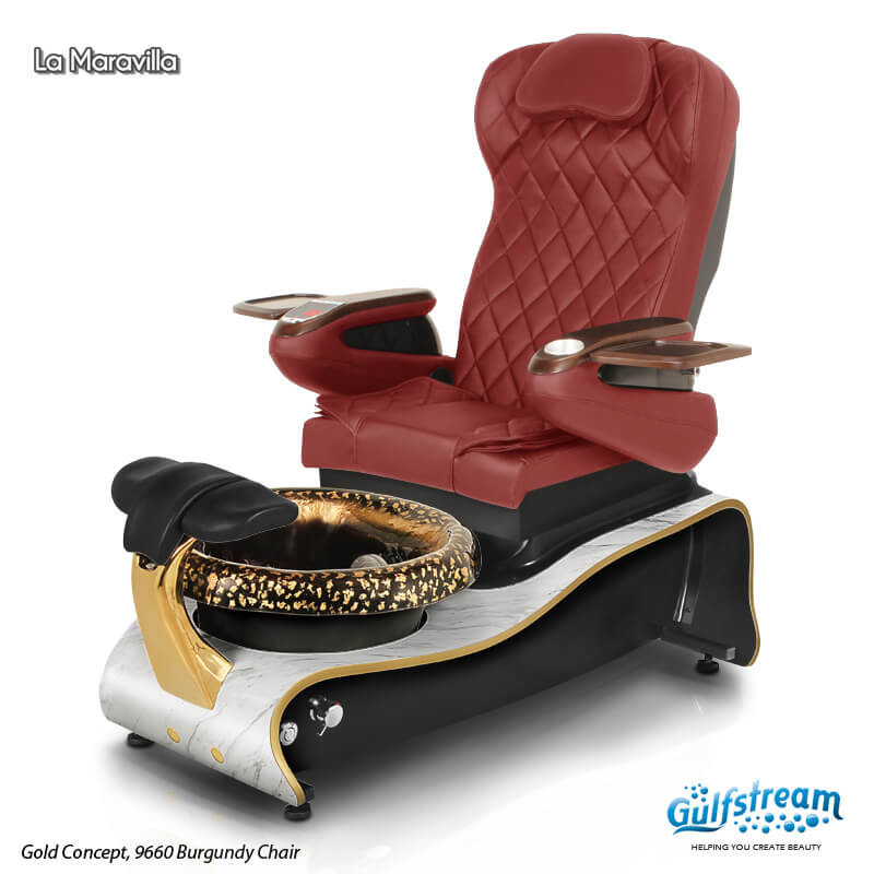 LA MARAVILLA Pedicure Spa Chair Gulfstream