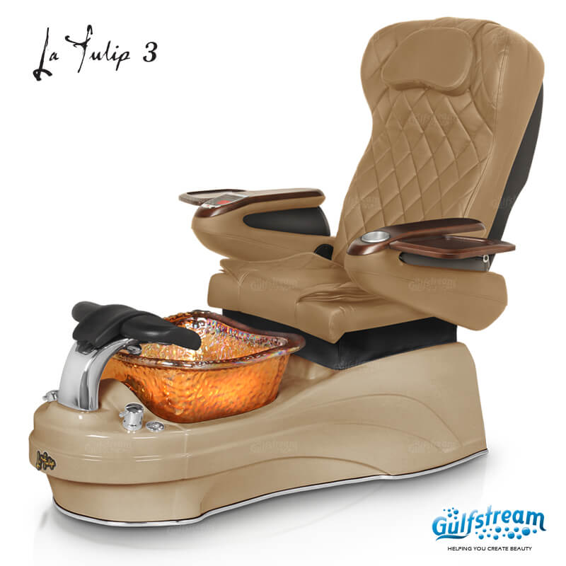 LA TULIP 3 Pedicure Spa Chair Gulfstream