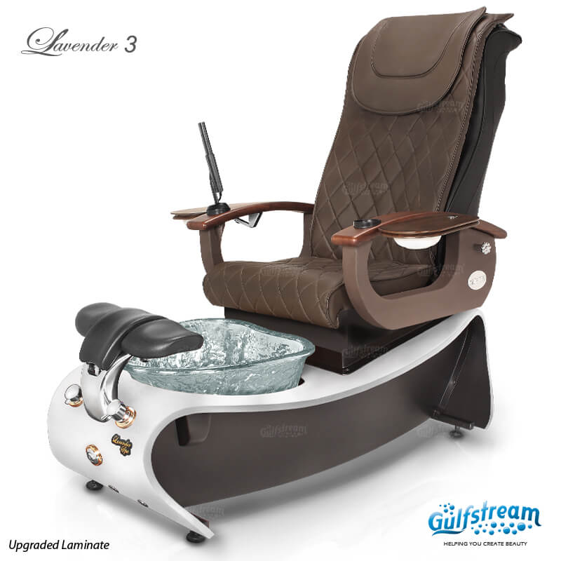 Lavender 3 Pedicure Spa Chair Gulfstream