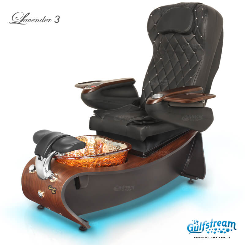 Lavender 3 Pedicure Spa Chair Gulfstream