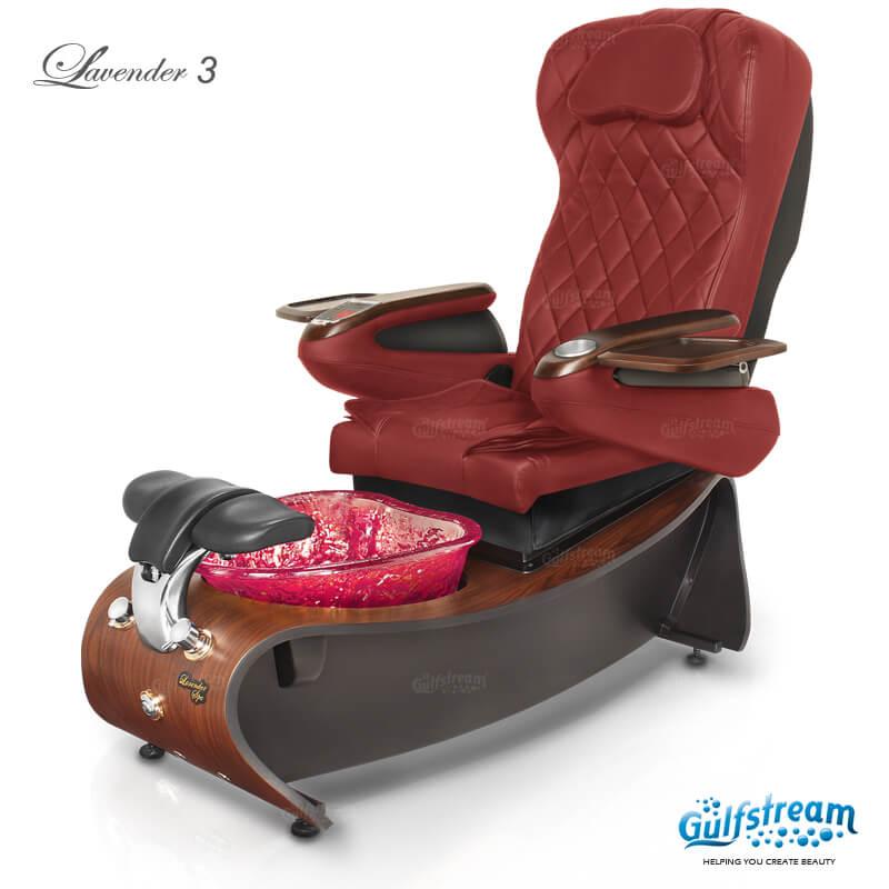 Lavender 3 Pedicure Spa Chair Gulfstream