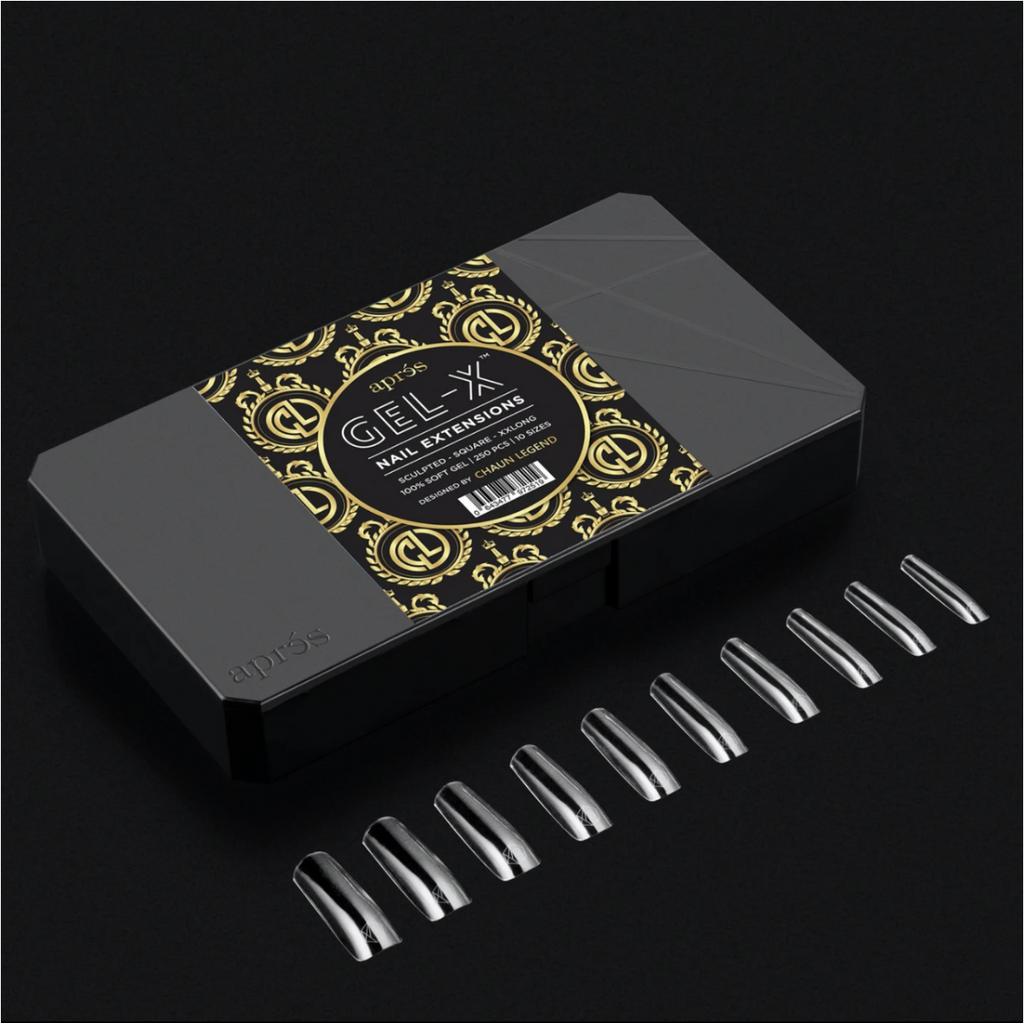 aprés Gel-X Tips - Chaun Legend Collection Sculpted Square XXL 250pcs
