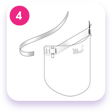 Face Shield at Work Minimum 5 Pieces Limit Time