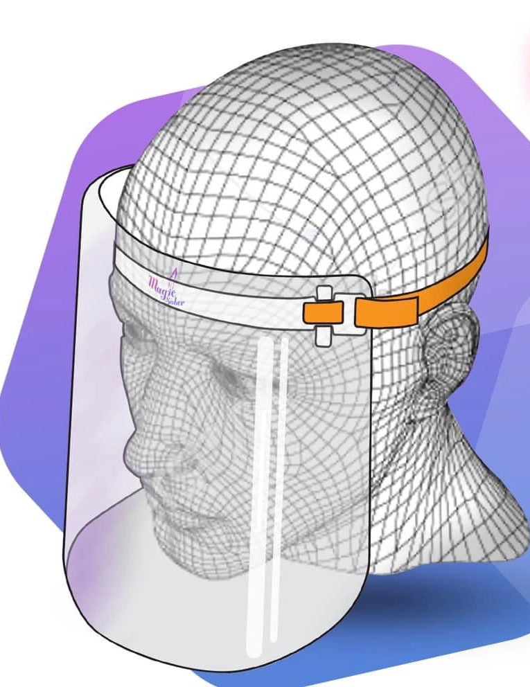 Face Shield at Work Minimum 5 Pieces Limit Time