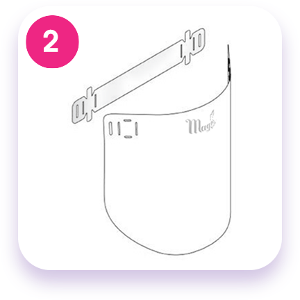Face Shield at Work Minimum 5 Pieces Limit Time