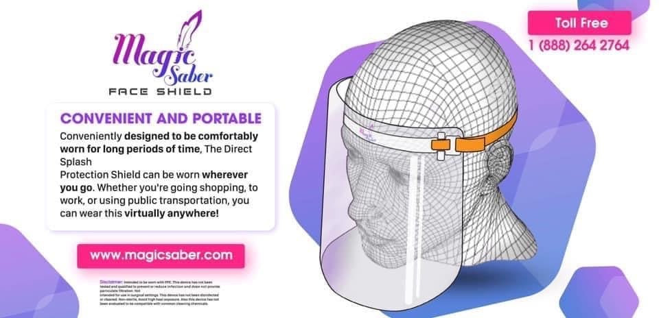 Face Shield at Work Minimum 5 Pieces Limit Time