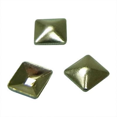 NLS Metal Studs Sharp Pyramid Silver (2mm) 50pcs [While Supplies Last]