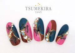 Tsumekira Butterfly Black NN-BUT-102