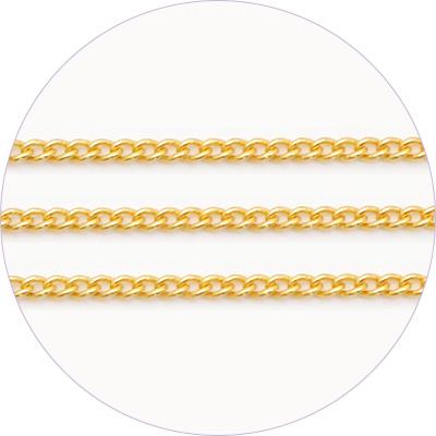 ageha Art Chain Gold 0.9mm