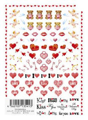 Tsumekira Standard Style Valentine Colorful(C) NN-VLT-103 [Seasonal]