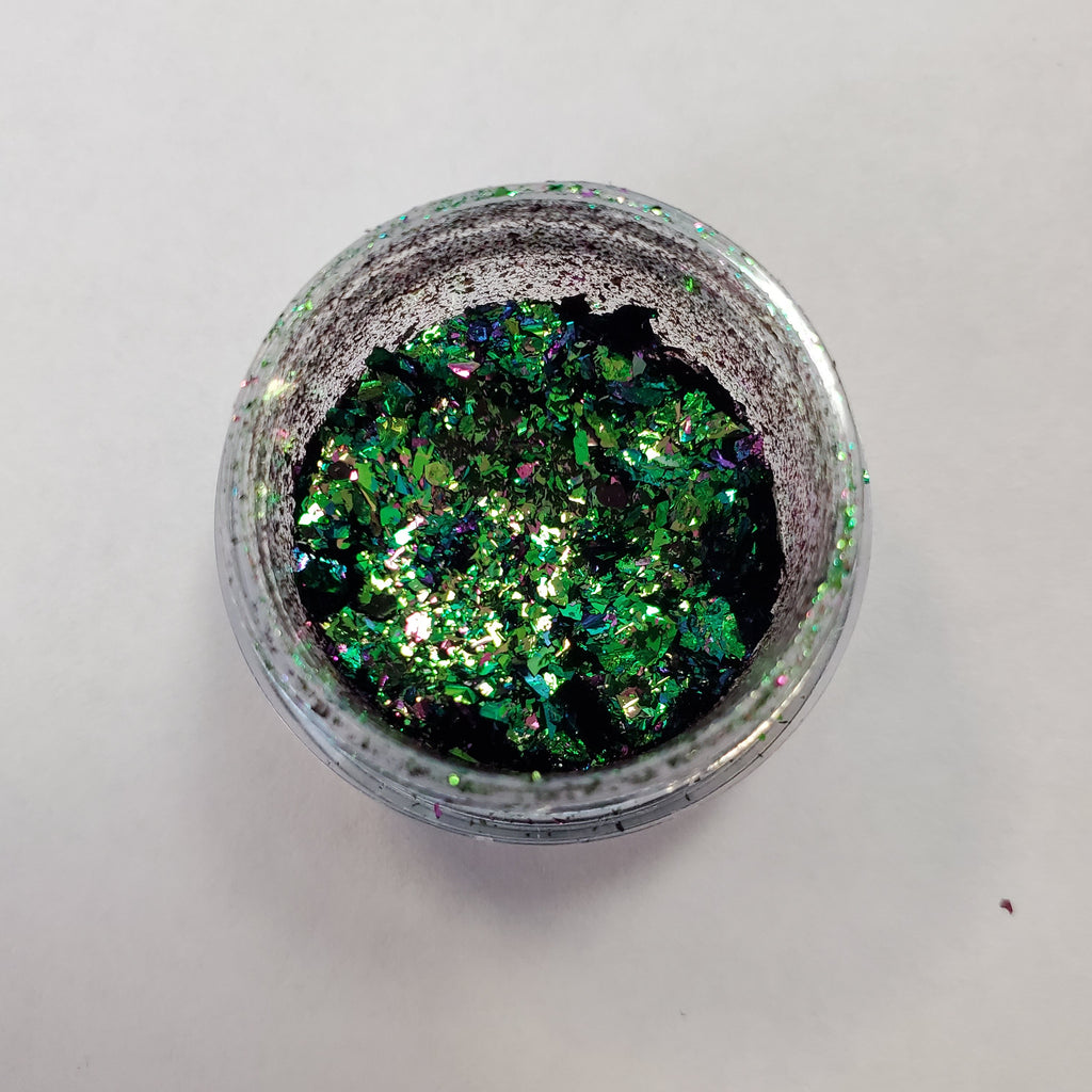 agehe Metal Flake Light Pink & Green [MF02]