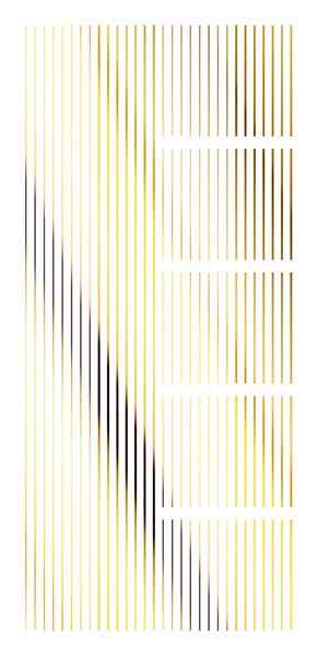 Tsumekira Pin Stripe Gold SG-PIN-202 (For Gel)