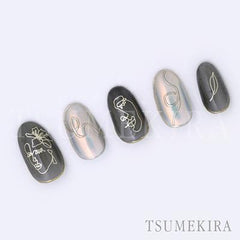 Tsumekira SANZOU Product 1 One Stroke Writing White Gold SG-SNZ-105
