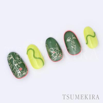 Tsumekira SANZOU Product 1 One Stroke Writing White Gold SG-SNZ-105