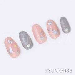 Tsumekira Butterfly Silhouette Aurora SG-BSA-102