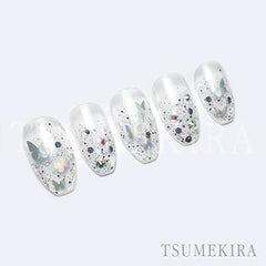 Tsumekira Butterfly Silhouette Aurora SG-BSA-102