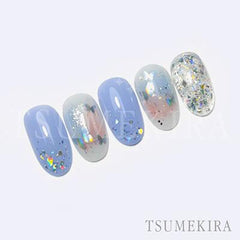 Tsumekira Butterfly Silhouette Aurora SG-BSA-102