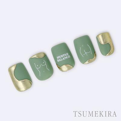 Tsumekira DAISY Product 11 female white NN-DAI-117