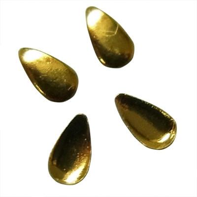 NLS Metal Studs Drops Gold (3mm) 50pcs