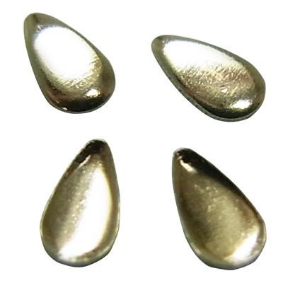 NLS Metal Studs Drops Silver (2mm) 50pcs