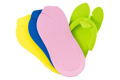 Pedicure Slipper 8A - fold up with smooth sole Wholesale ONLY
