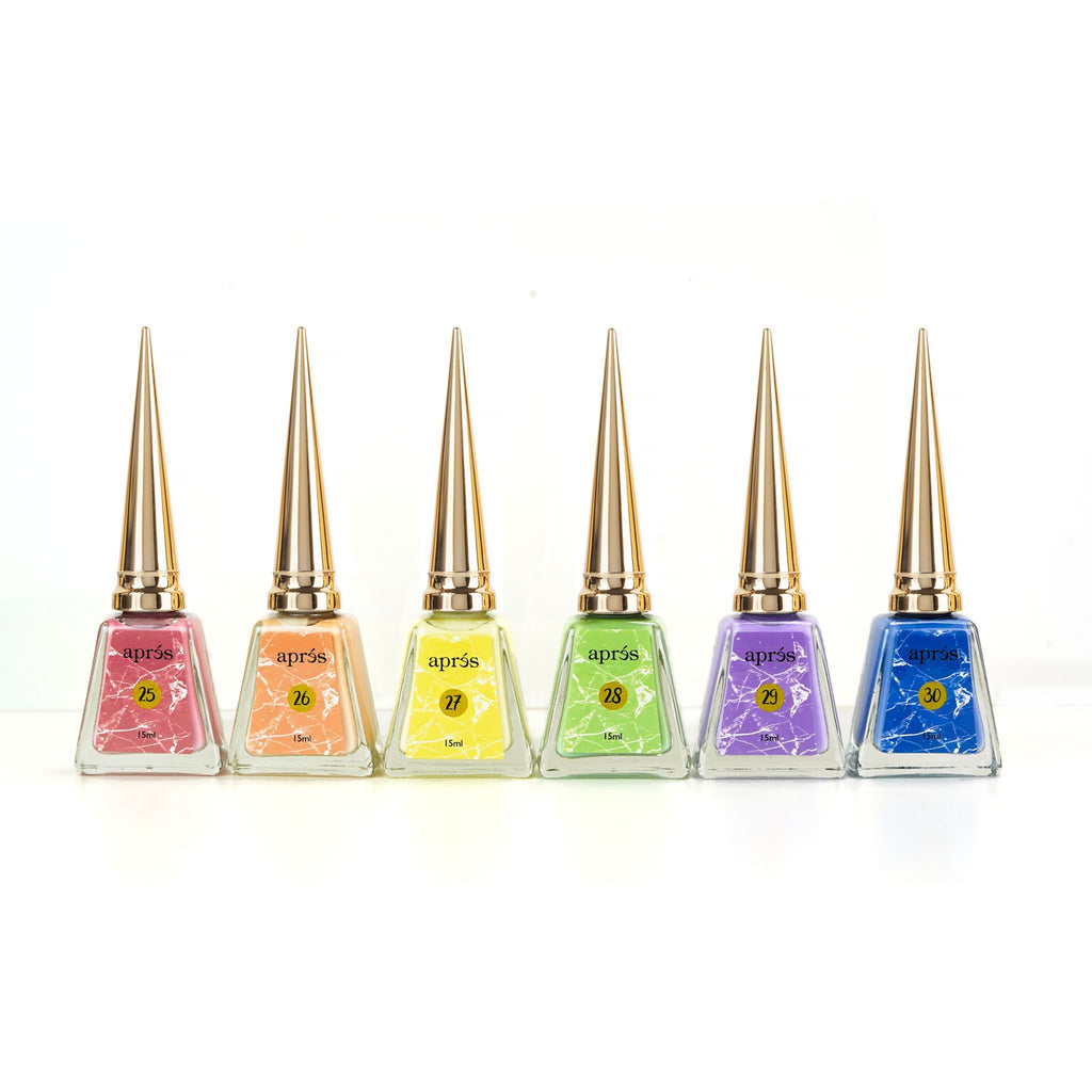 aprés Artink no.5 (6 colors, w/ Blending Fluid)
