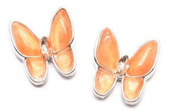 Nail Labo Butterfly Jewelry Orange (12x13mm) 2pcs