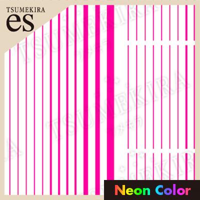 Tsumekira [es] Neon Lines Neon Pink ES-NLI-101