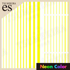 Tsumekira [es] Neon Lines Neon Yellow ES-NLI-103