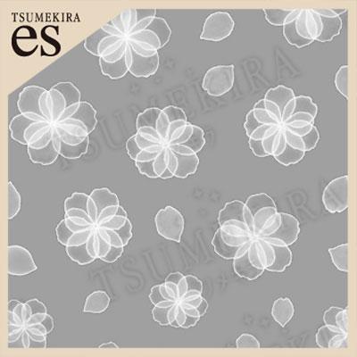 Tsumekira [es] rrieenee x filer Product 1 Organdy Flower White ES-RXF-101