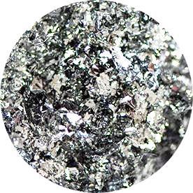 Nail Labo Foil Flakes Silver