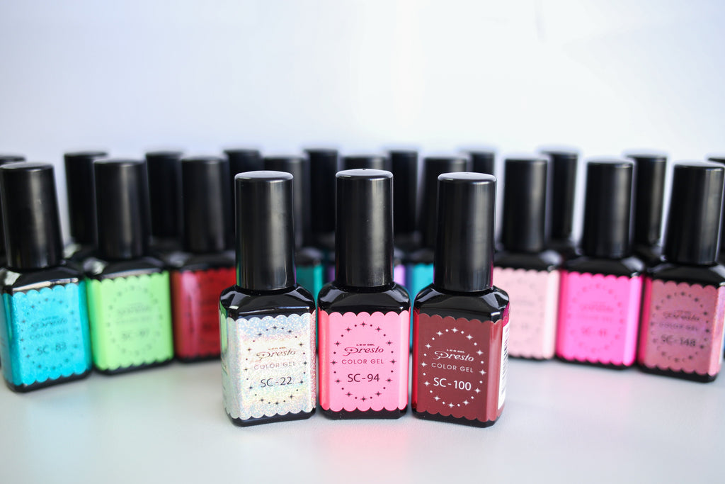 Presto Color Gel Set [Bottle] -  220 Colors [Bottle]