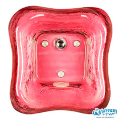 GS5004 – LA FLEUR GLASS BOWL Gulfstream Call ONLY 951-213-1122