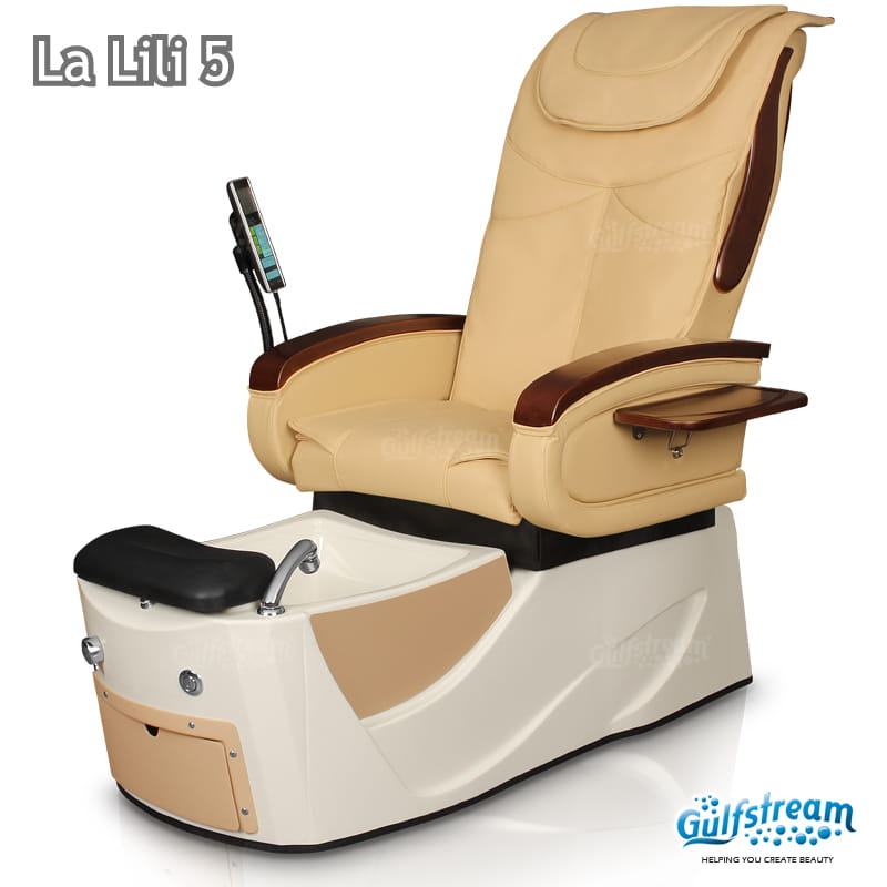 LA LILI 5 Pedicure Spa Chair Gulfstream