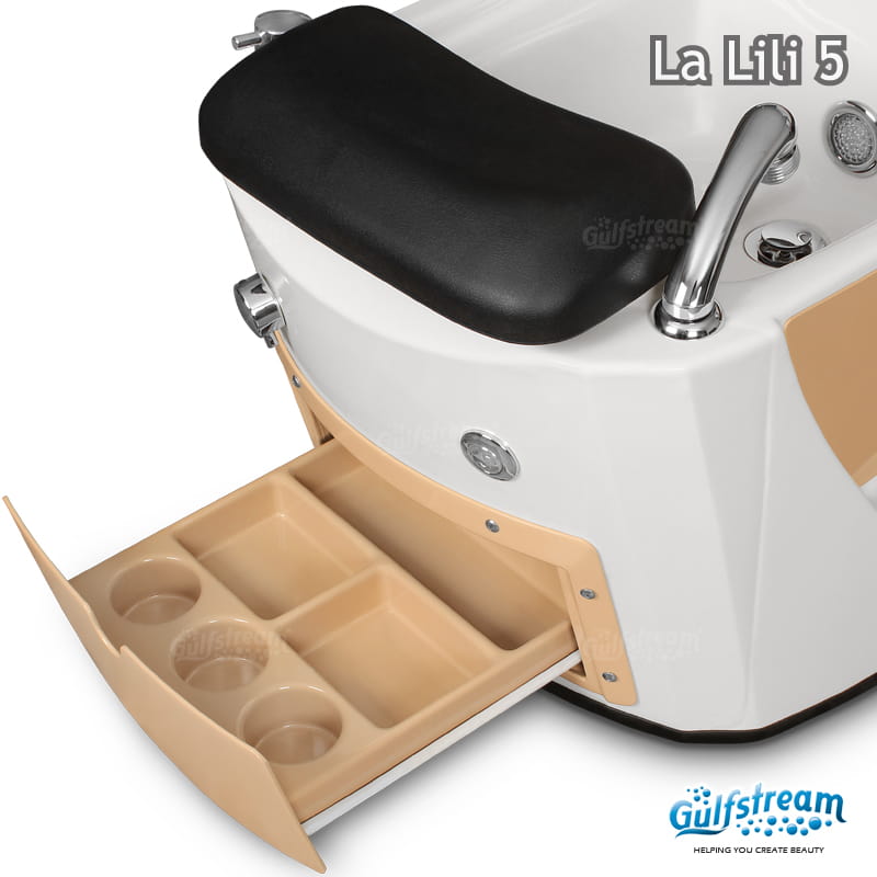 LA LILI 5 Pedicure Spa Chair Gulfstream
