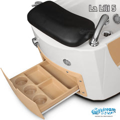 LA LILI 5 Pedicure Spa Chair Gulfstream