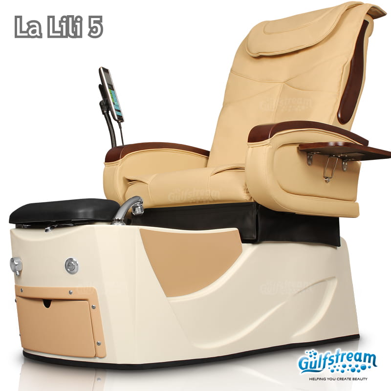 LA LILI 5 Pedicure Spa Chair Gulfstream