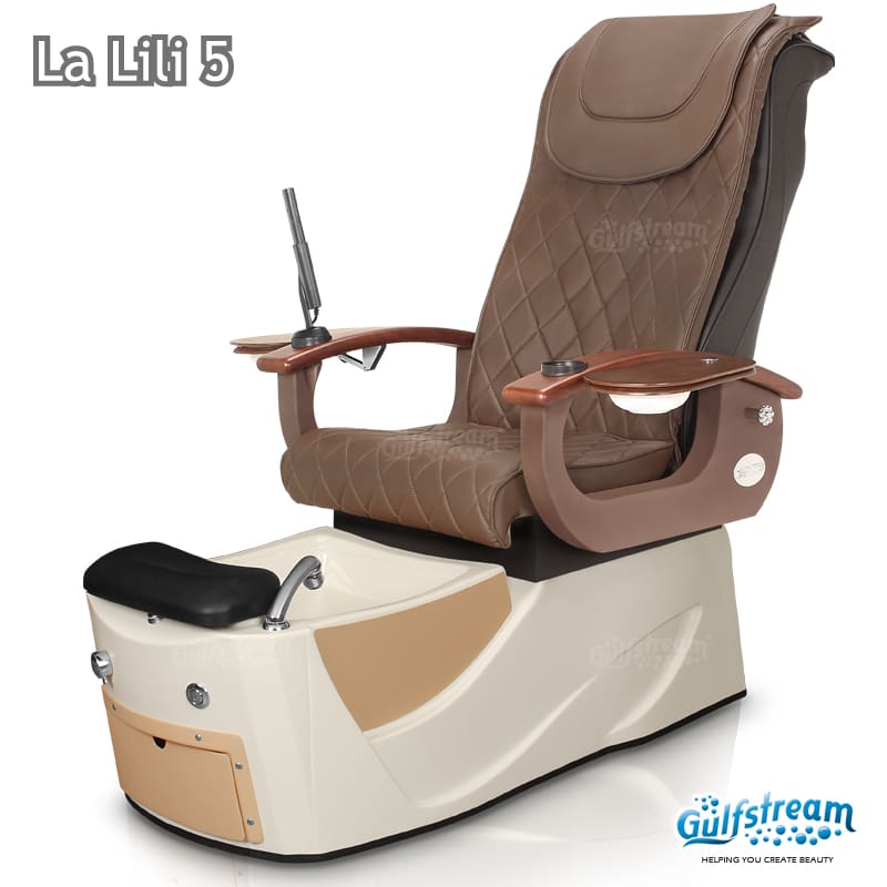 LA LILI 5 Pedicure Spa Chair Gulfstream