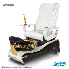 LA MARAVILLA Pedicure Spa Chair Gulfstream