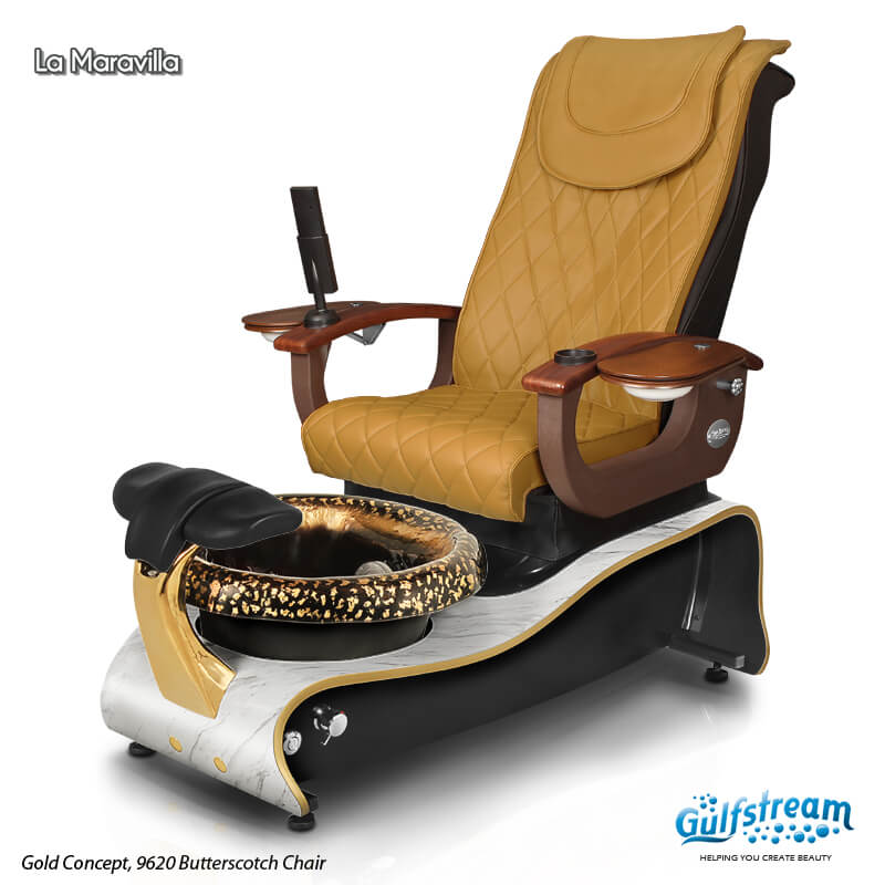 LA MARAVILLA Pedicure Spa Chair Gulfstream
