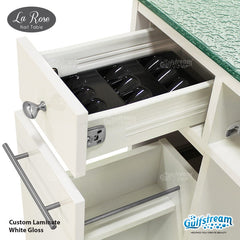 LA ROSE DOUBLE NAIL TABLE Gulfstream
