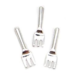 Nail Labo Metal Parts Mini Fork Silver