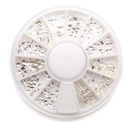 Nail Labo Metal Parts Set Silver