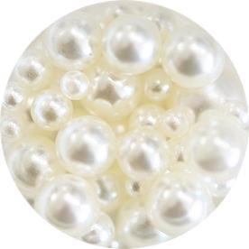 Nail Labo Ball Pearl Assorted Cream