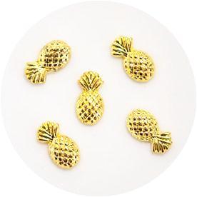 Nail Labo Metal Pineapple Gold