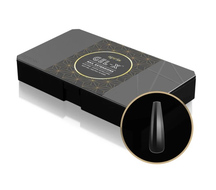 Aprés Gel-X Tips - Sculpted Coffin Extra Long [250pcs]
