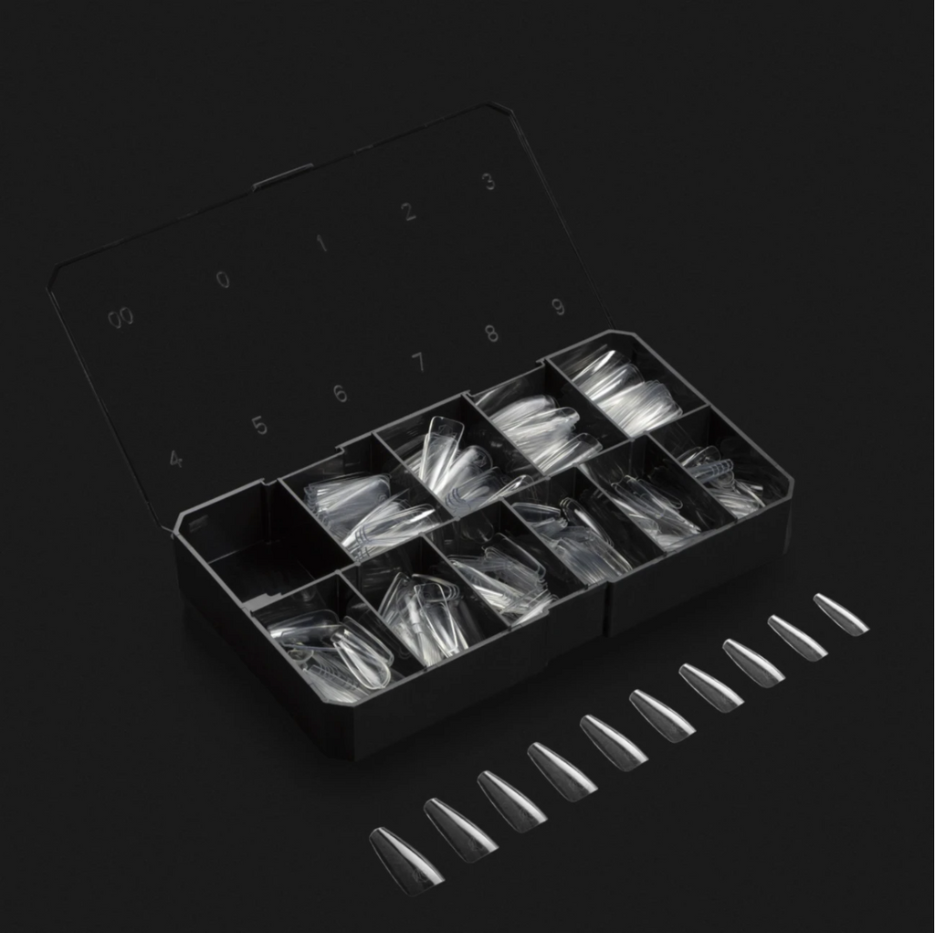 Aprés Gel-X Tips - Natural Coffin Long [500pcs]