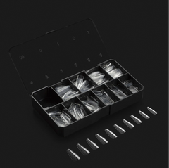 Aprés Gel-X Tips - Natural Coffin Long [500pcs]